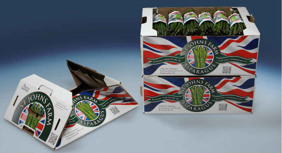 Asparagus Box - UK Packaging Award Winner