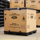 Reusable corrugated package