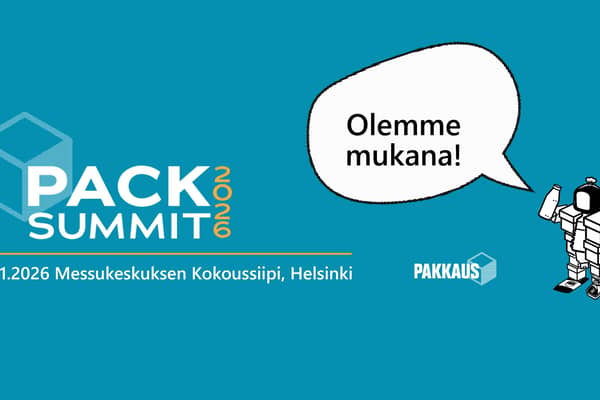 PackSummit tapahtuman logo, tapahtuman aika ja paikka mainittu kuvassa