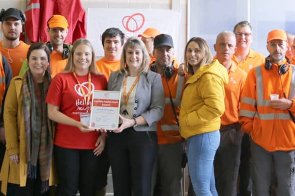 DS Smith Launceston granted Silver Healthy Heart Mark 