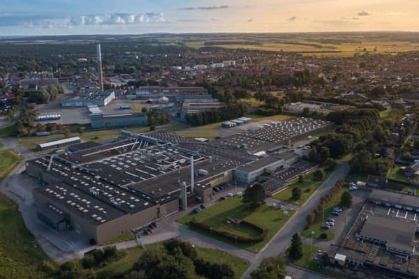 DS Smith fabrik i Grenaa set ovenfra