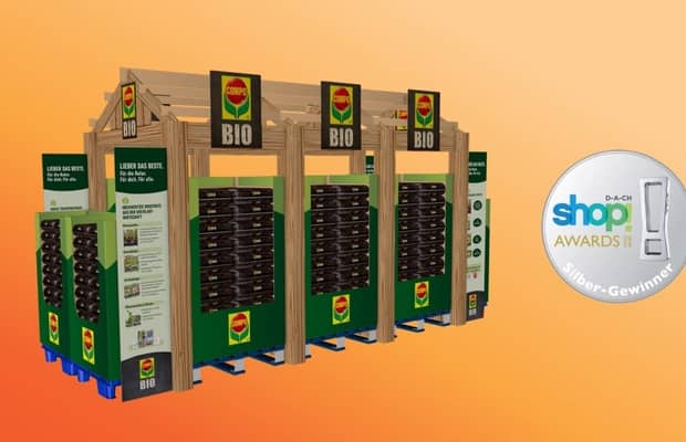 COMPO BIO Pop Up-Store Display