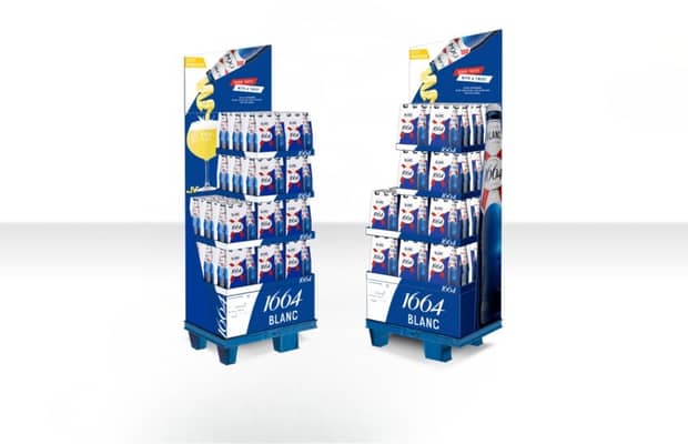Carlsberg 1664 blanc Display