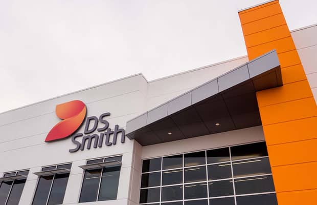 Buitenkant van gebouw van DS Smith