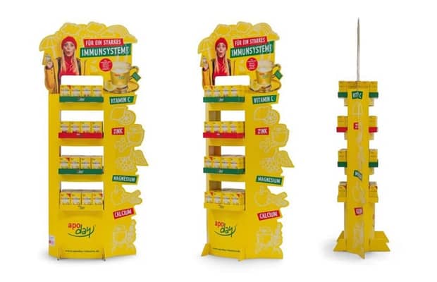 Free Standing Display Unit for apoday