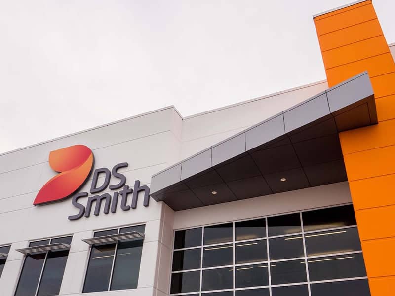 Buitenkant van gebouw van DS Smith