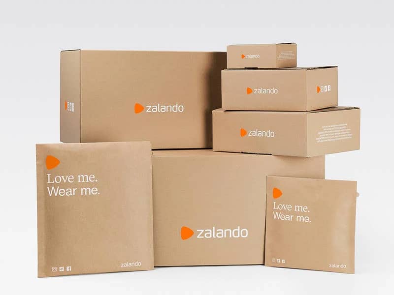 Neue Zalando Verpackungslösung von DS Smith