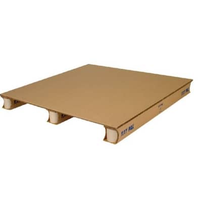 Wellpapppalette für den Export