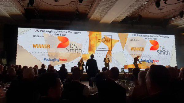 DS Smith named Packaging Company of the Year