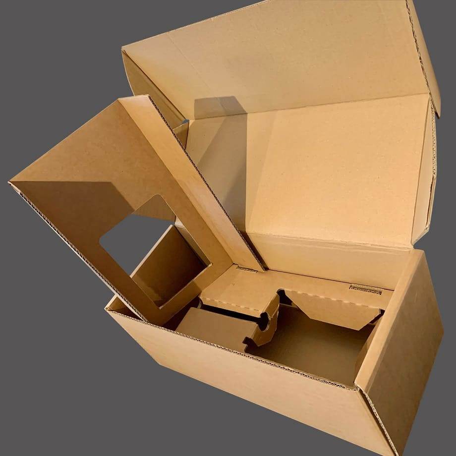 DS Smith entwickelt nachhaltige E-Commerce Verpackung für Toff Design Shishas - „Adieu Füllmaterialien, grüezi Produkterlebnis!“ Bild Verpackung