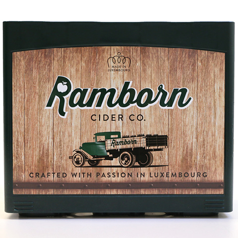 Sustainable Packaging for Ramborn Apple Cider