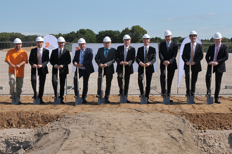 Breaking Ground for the new DS Smith site in Erlensee