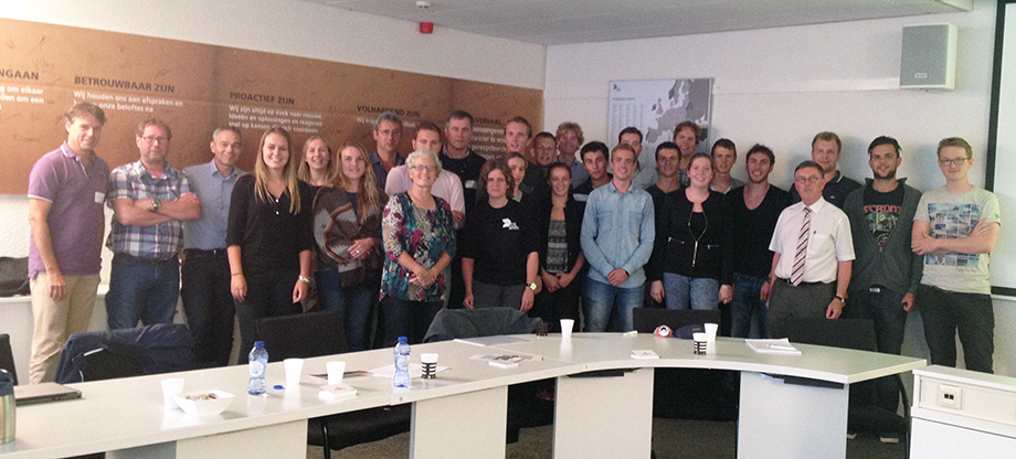 Students visiting De Hoop Mill