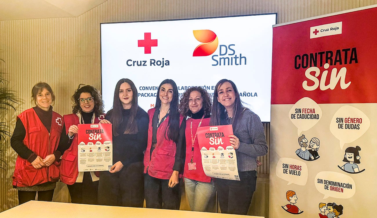 Convenio colaboración entre D Smith Packaging Madrid y Cruz Roja Española