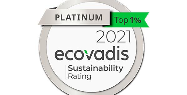 Spoločnosť DS Smith získala platinové hodnotenie od EcoVadis za udržateľnosť, dostala sa tak medzi 1% najlepšie hodnotených svetových firiem