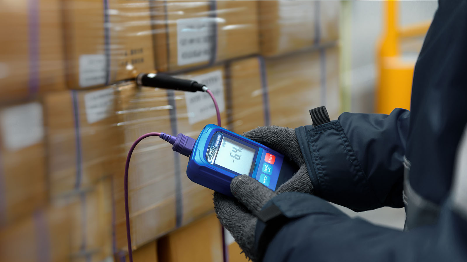 Temperaturstyret emballage