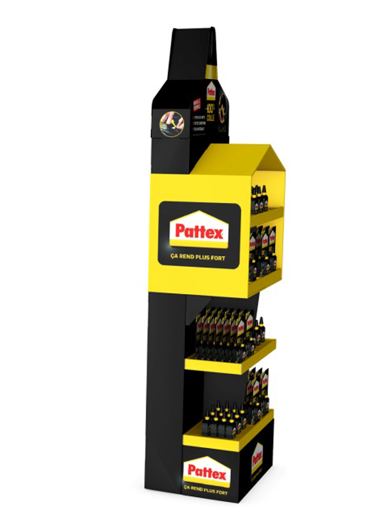 A new eye-catching Display for Pattex