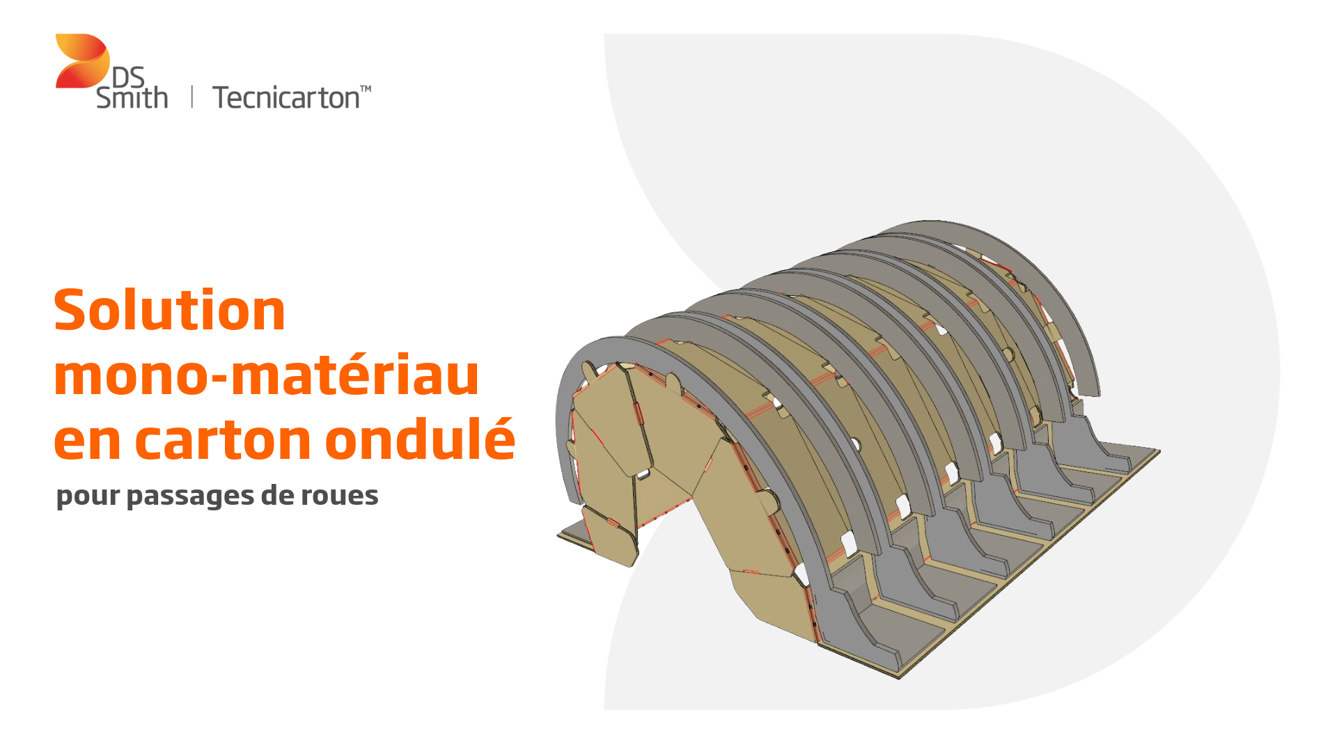 Emballage en carton ondulé pour passages de roues, lauréat d'un Worldstar Packaging Award