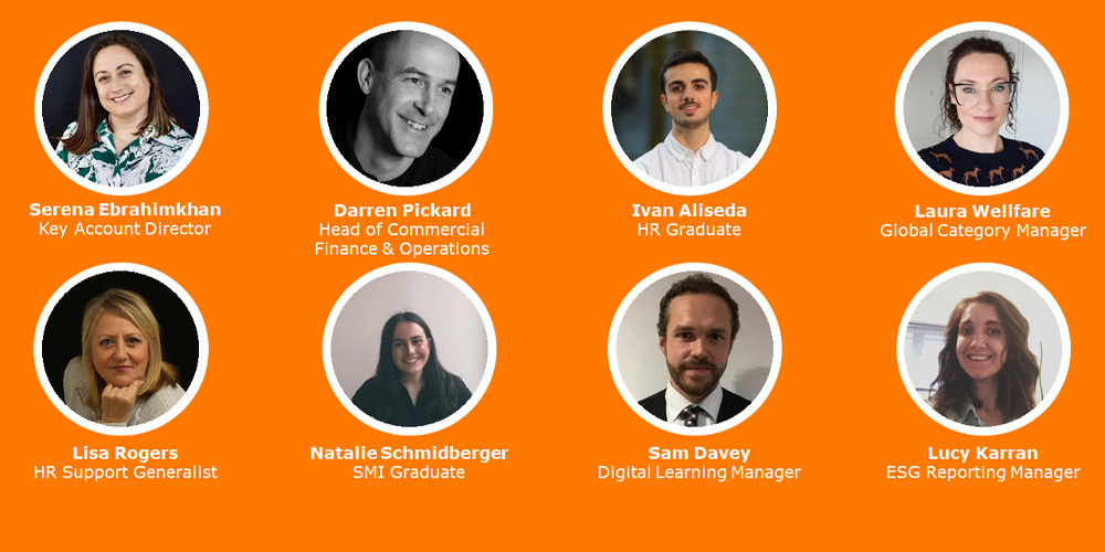 Meet the team: Serena Ebrahimkhan, Darren Pickard, Ivan Aliseda, Laura Wellfare, Lisa Rogers, Natalie Schmidberger, Sam Davey, Lucy Karran