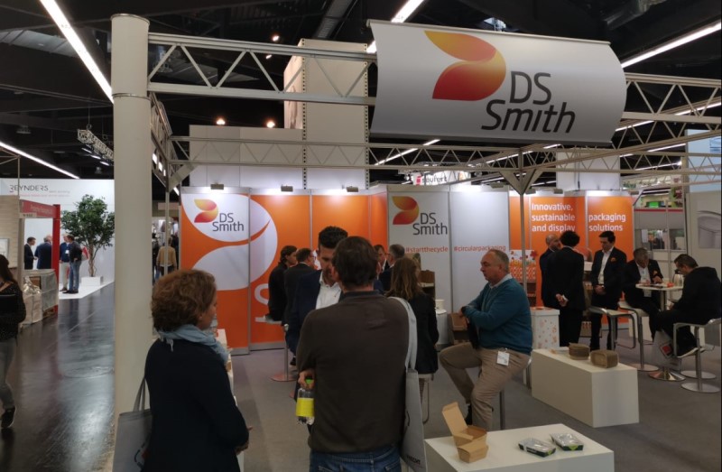 Messestand DS Smith auf der Fachpack