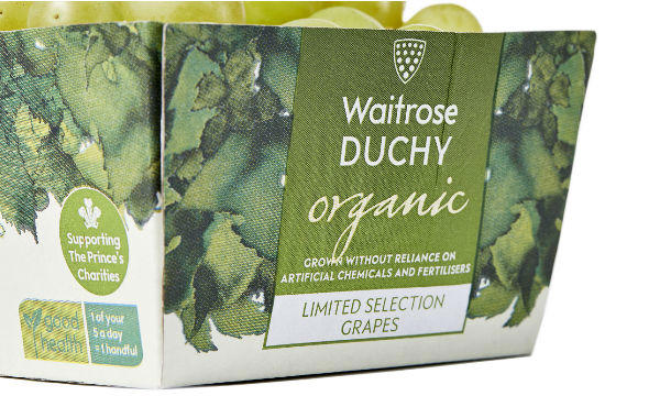 DS Smith helps Waitrose & Partners launch UK’s first cardboard grape punnets