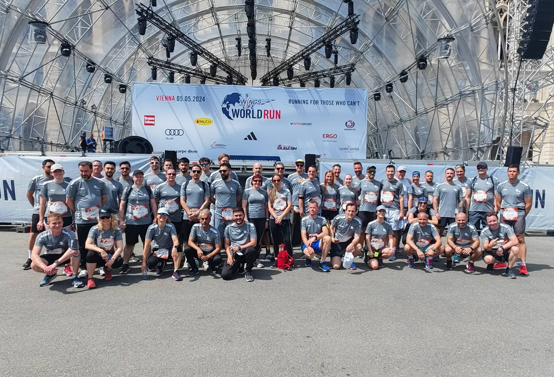 DS Smith beim Wings for Life World Run 2024 in Wien DS Smith