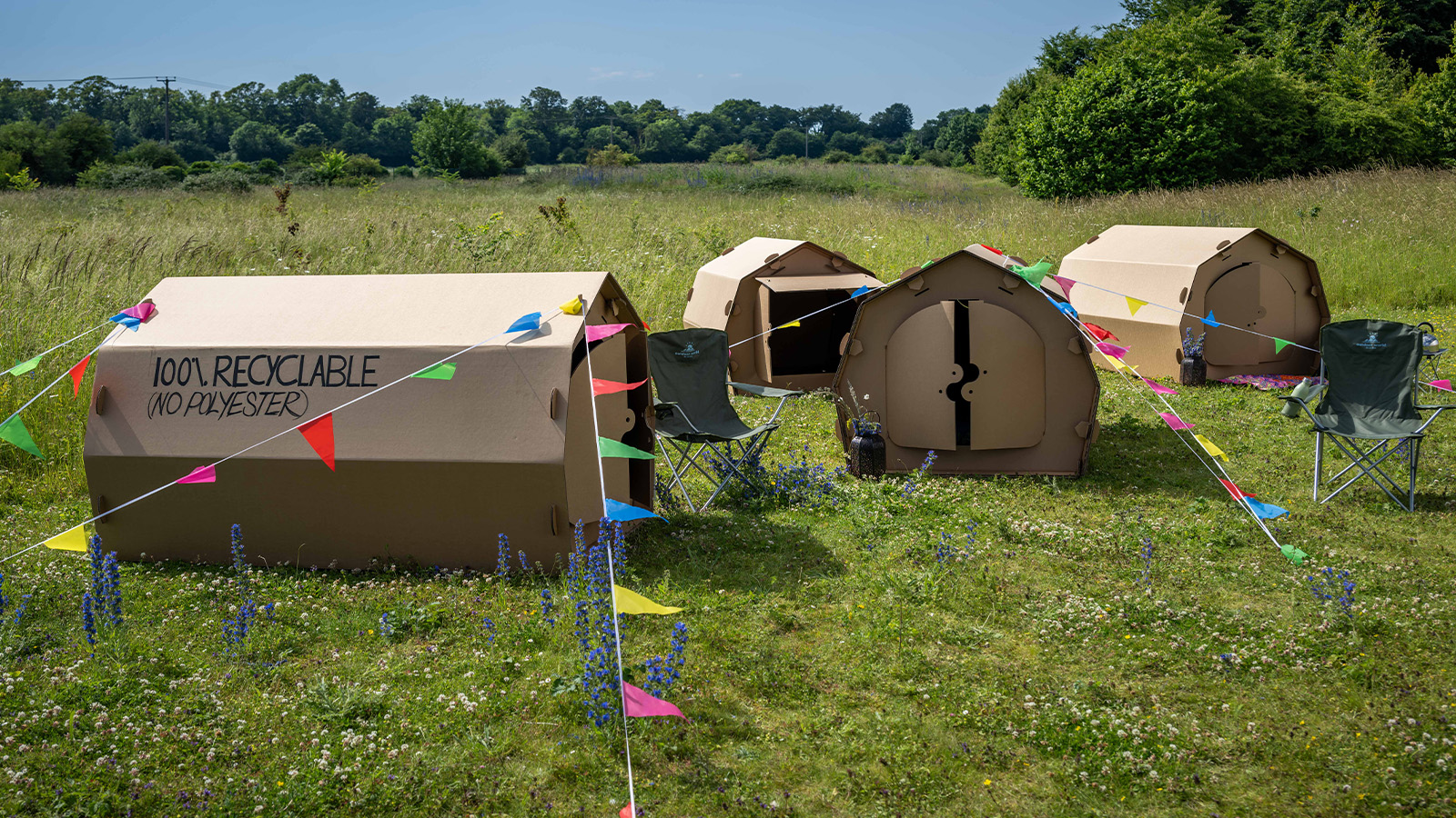 DS Smith har skabt et 100% genanvendeligt paptelt