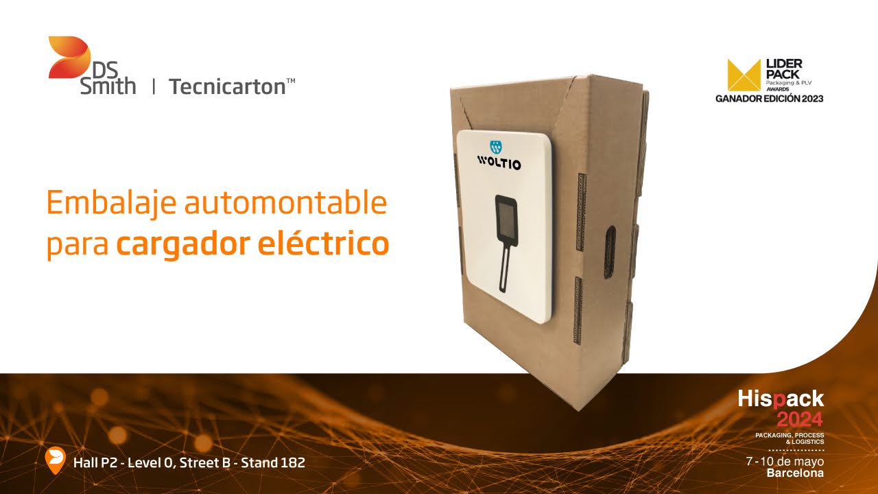 embalaje para cargador de bateria coche electrico