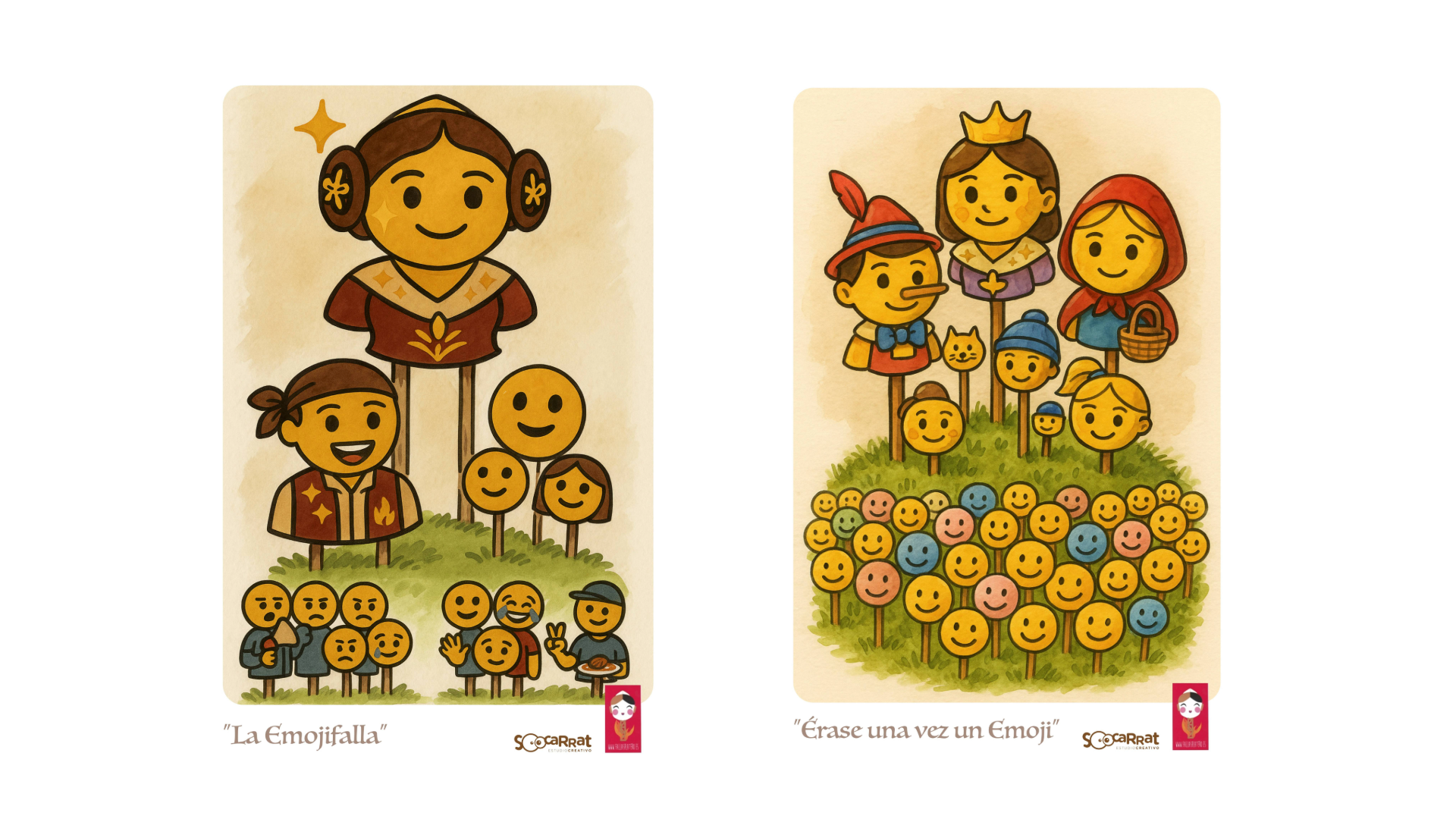 Boceto de la falla sostenible y la infantil 