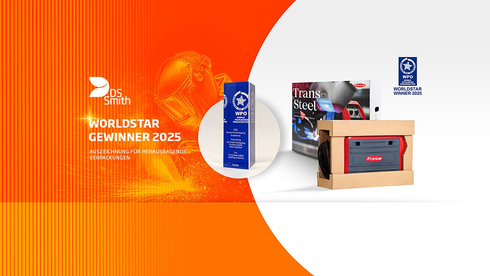 DS Smith Worldstar Gewinner 2025, Auszeichnung für herausragende Verpackungen