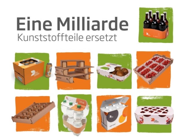 Collage "Eine Milliarde Kunststoffe ersetzen"