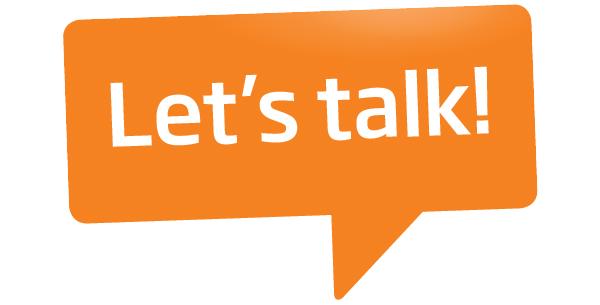 Let's talk!