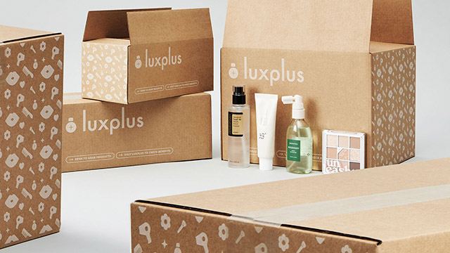 Luxplus med stilsikker e-handelsemballage