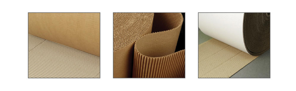 Singleface corrugated rolls Singleface corrugated rolls