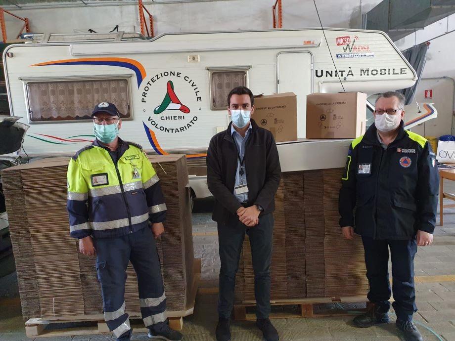 DS Smith Italia e Protezione Civile a sostegno della solidarietà alimentare