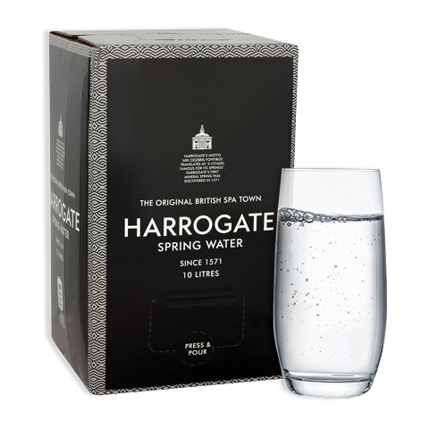 Harrogate Conquers the Online Water Market with a Bag-in-Box Packaging Solution
