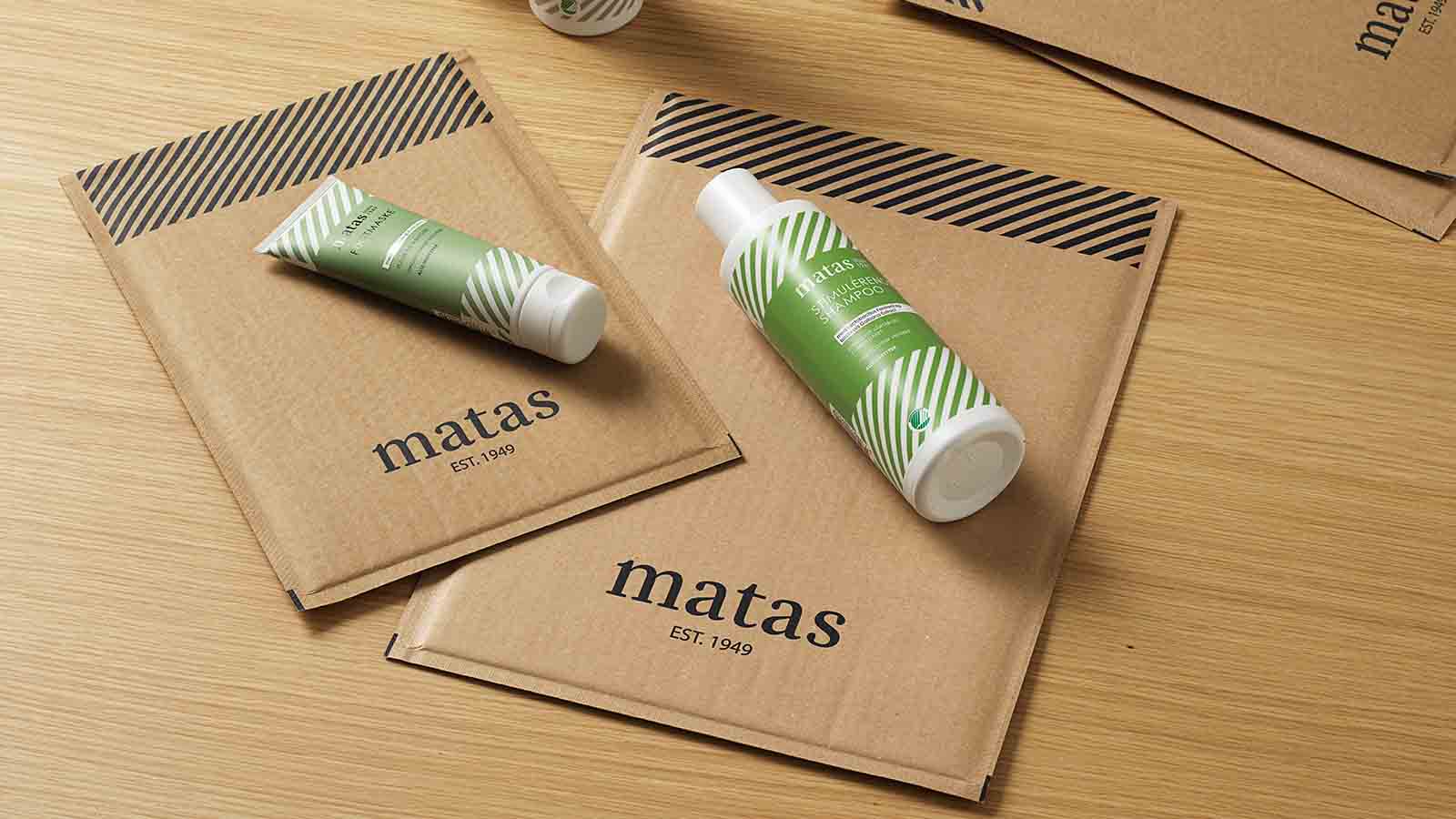 Matas vælger bølgepapkuvert