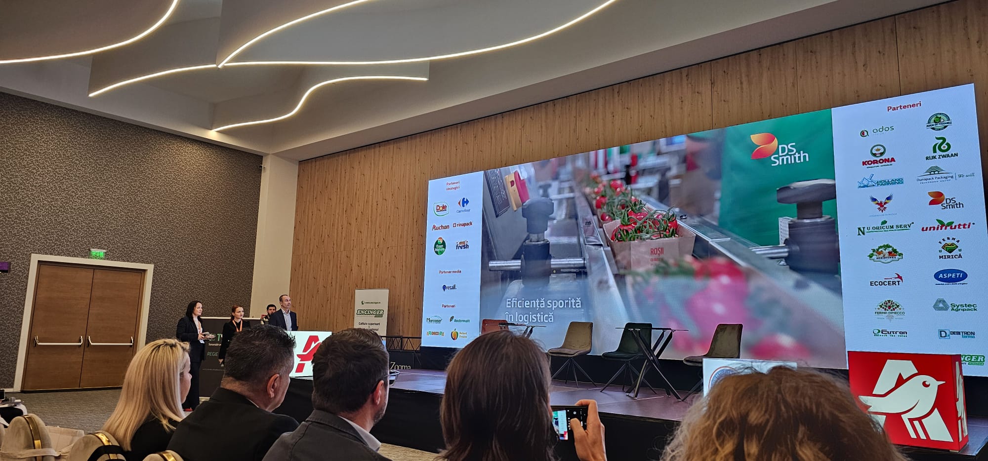 DS Smith pe scena RO Fruits & Vegetables Show