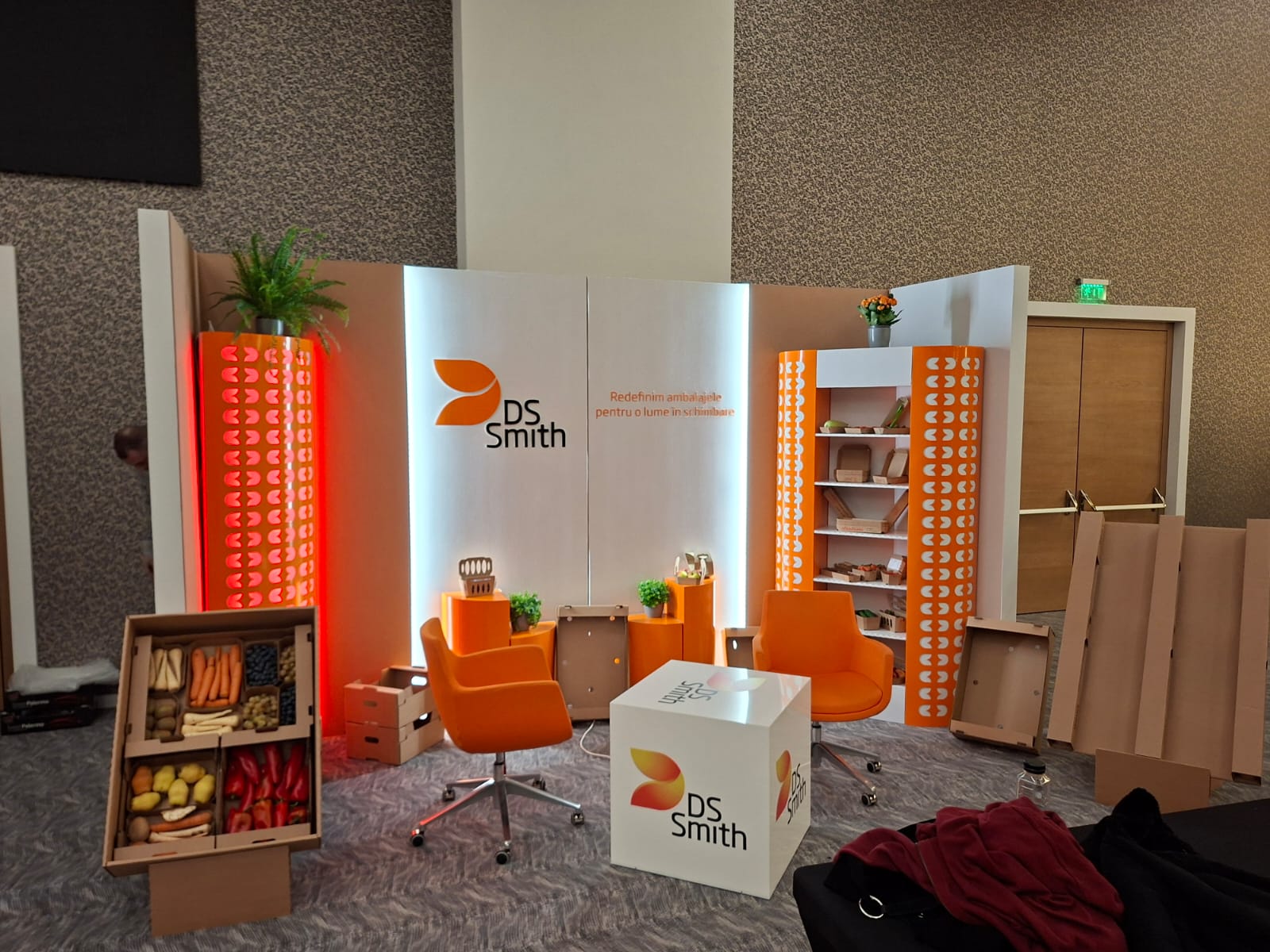 Standul DS Smith la RO Fruits & Vegetables Show 2025