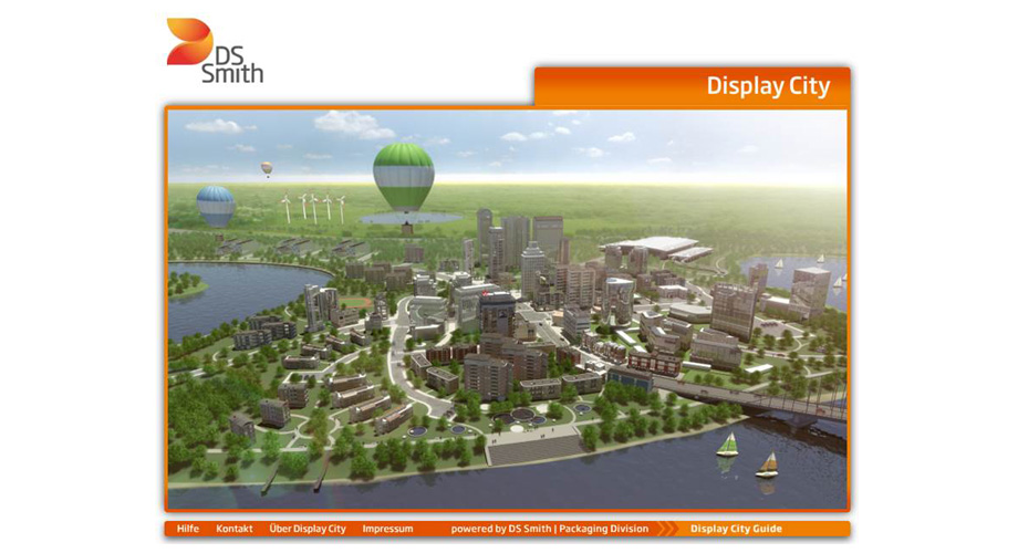 DS Smith präsentiert Display City