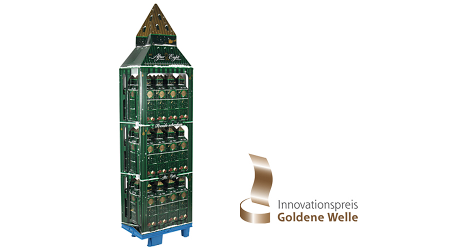 Goldene Welle Gewinner: "AFTER EIGHT"-Display