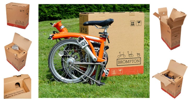 Vítěz ocenění Starpack Award, box pro Brompton Bicycle 