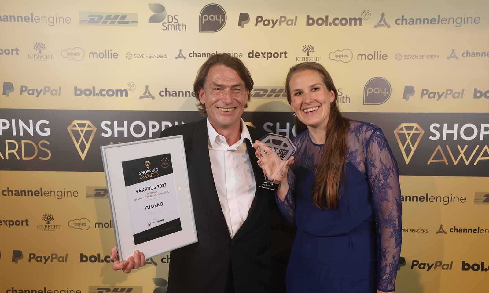 Winnaars bij uitreiking Shopping Awards 