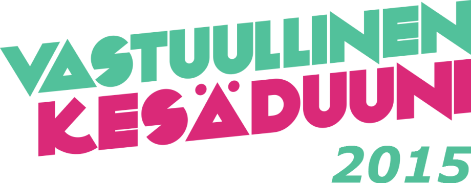 Vastuullinen kesäduuni FI campaign logo