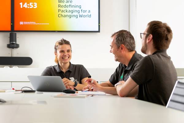 Lehrlinge während der Ausbildung