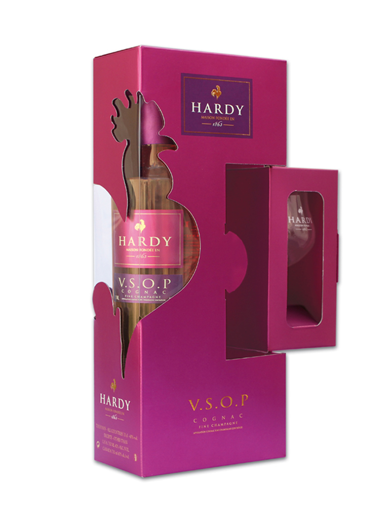 Um brinde ao melhor Cognac e à melhor embalagem!