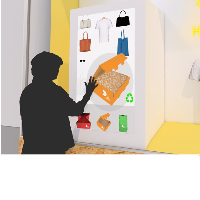 Интерактивни екрани на витрини на магазини